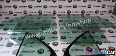 Стекло двери (комплект) Мерседес W210 из Японии - купить Горном Ерике