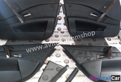 Дверные карты бмв е60 е61 со шторками из Японии - купить Горном Ерике