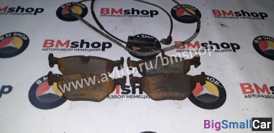 Колодки тормозные задние бмв е46 - купить Горном Ерике
