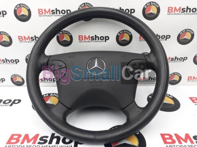 Руль Mercedes E 320 03 07 2001 W210 112941 A2104600203 - купить Горном Ерике