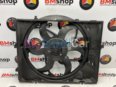Вентилятор радиатора BMW 323i 2007 E90 N52b25 17117590699 - купить Горном Ерике