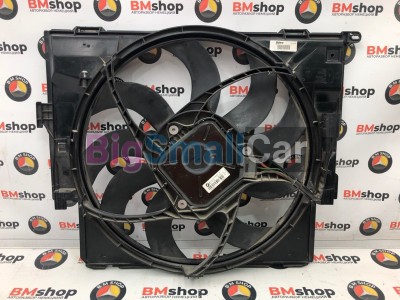 Вентилятор радиатора BMW 328i 2012г. Сентябрь F31 N20B20 17 42 8 641 963 - купить Горном Ерике