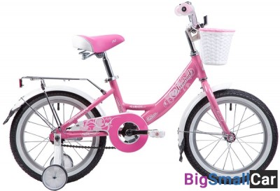 Детский велосипед NOVATRACK 165AGIRLISH.PN9 - купить Горном Ерике