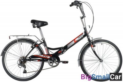Дорожный велосипед NOVATRACK 24FTG6SV.BK20 - купить Горном Ерике