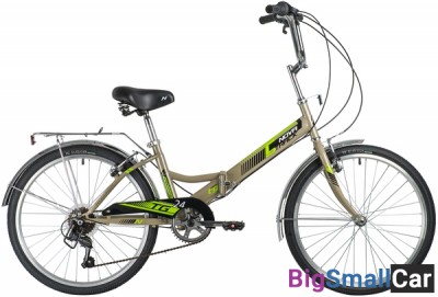 Дорожный велосипед NOVATRACK 24FTG6SV.GR20 - купить Горном Ерике