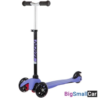 Детский самокат-кикборд 120H.DISCOKIDS.BVL20 NOVATRACK - купить Горном Ерике