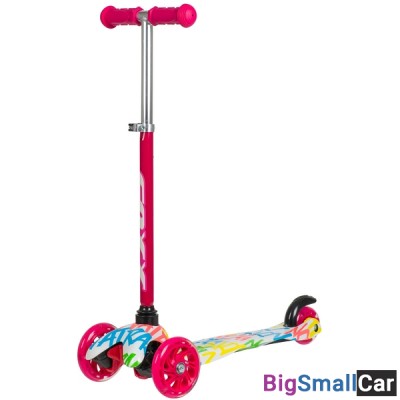 Детский самокат-кикборд FXA.DISCOKIDS.WMC20 FOXX - купить Горном Ерике