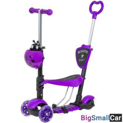 Детский самокат-кикборд FXA.SBDISCOKIDS.VL20 FOXX - купить Горном Ерике