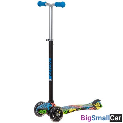 Подростковый самокат-кикборд 120.NRAINBOW.GBL20 NOVATRACK - купить Горном Ерике