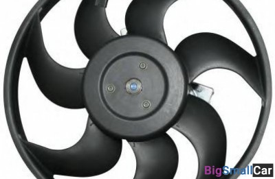 Вентилятор охлаждения JP group 1199105970 Левый 30 - купить Горном Ерике