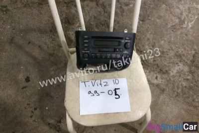 Магнитофон Toyota Vitz 10 модель 99-05г - купить Горном Ерике
