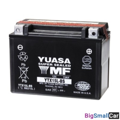 АКБ YUASA YTX15L-BS - купить Горном Ерике