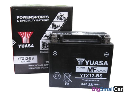 АКБ YUASA YTX12-BS 02920 - купить Горном Ерике