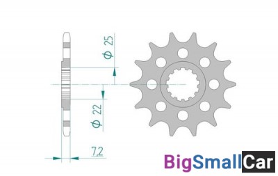 Звезда ведущая AFAM 28404-16 (JTF1516.16)  520 - купить Горном Ерике
