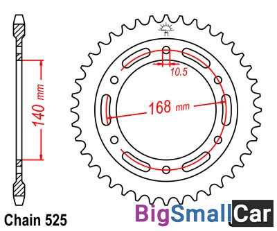 Звезда ведомая JT JTR3.42 - купить Горном Ерике