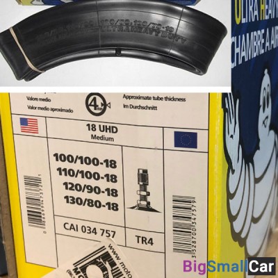 Камера MICHELIN 18 усиленная 4mm TR4 18039 - купить Горном Ерике