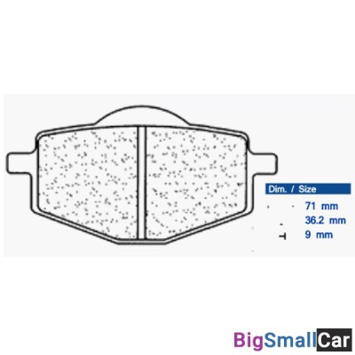 Тормозные колодки CL 2284A3 - купить Горном Ерике
