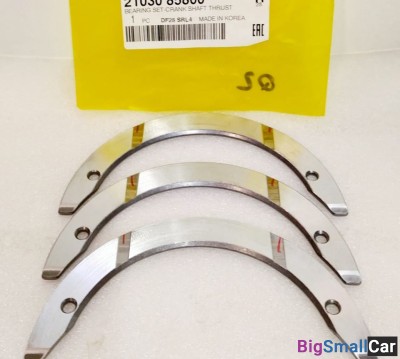 Полукольца коленвала Hyundai D6AB/AC 2103085800 - купить Горном Ерике