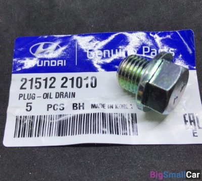 Пробка поддона картера Hyundai 2151221010 - купить Горном Ерике