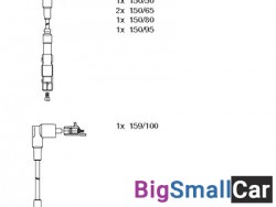 Комплект проводов зажигания MERCEDES-BENZ M103 - купить Горном Ерике