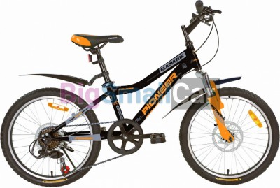 Горные велосипеды PIONEER GLADIATOR 20/11 black-orange-silver - купить Горном Ерике