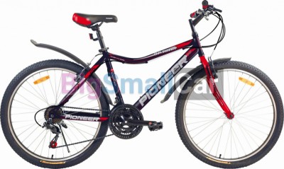Дорожные велосипеды PIONEER OPTIMA 26/18 black-red-white - купить Горном Ерике