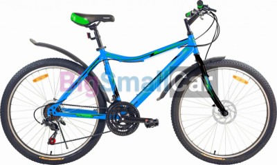 Дорожные велосипеды PIONEER SPUTNIK 26/18 blue-black-green - купить Горном Ерике