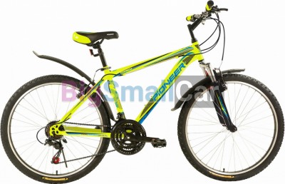 Горные велосипеды PIONEER COWBOY 26/16 green-black-blue - купить Горном Ерике
