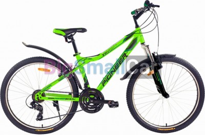 Горные велосипеды PIONEER FAVORITE 26/16 green-black-darkgreen - купить Горном Ерике