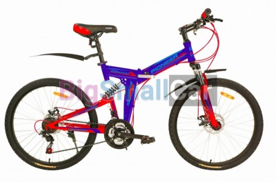 Дорожные велосипеды PIONEER AGGRESSOR 24/14 darkblue-red-blue