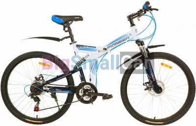 Дорожные велосипеды PIONEER ODYSSEY 26/16 white-black-blue